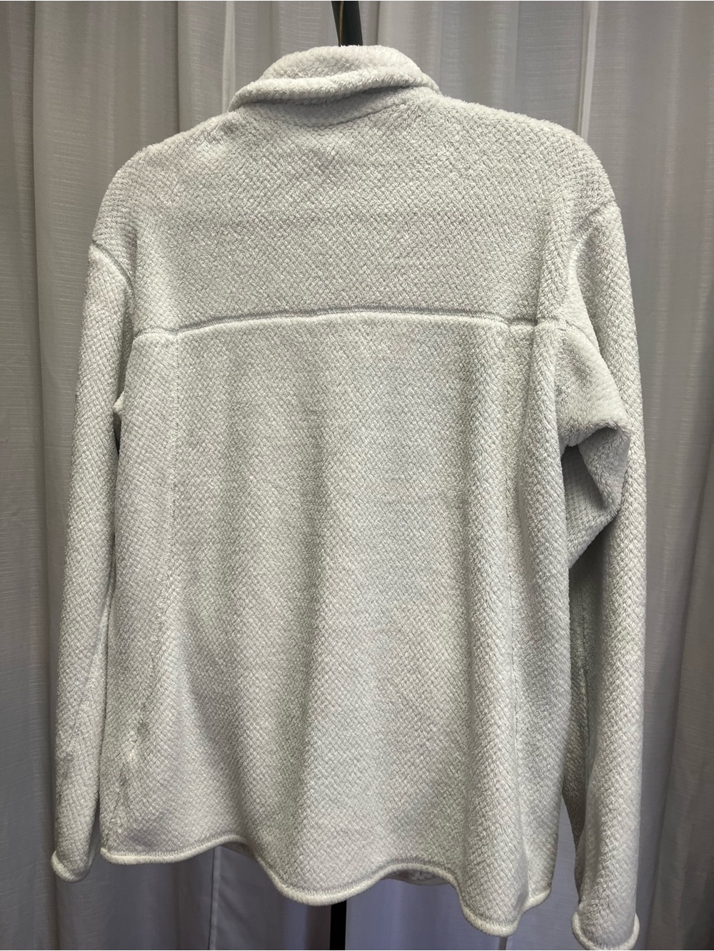 Patagonia Re-Tool Snap-T Pullover Color: Raw Linen - White X-Dye | size XL - Picture 4 of 5